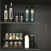 简约现代样板房展厅厨房厨柜摆件油壶调味罐创意软装玻璃道具组合