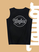 泰勒taylor乐队吉他音乐摇滚背心男女同款短袖无袖纯棉印花演出服