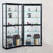 北京玩具手办展示柜钢化，透明玻璃陈列乐高汽车，模型展柜样品柜