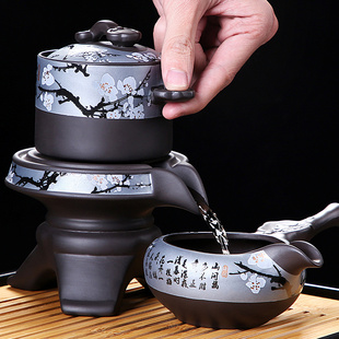 紫砂自动茶具套装家用网红2022款茶壶套餐功夫，懒人泡茶喝茶杯配件