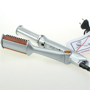 直发器卷发器直卷两用美发工具，电动卷发棒家用拉直夹板