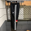 阿迪达斯男裤冬季德国国家队足球训练针织透气运动长裤HU1362
