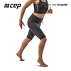 CEP 春夏专业跑步压缩裤女五分裤 轻薄透气紧身裤运动健身裤子