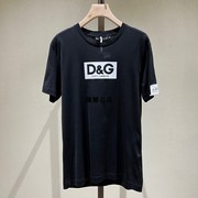  DG 23春夏男士字母印花纯棉圆领短袖T恤半袖 G8QI4T