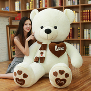1.6毛绒玩具泰迪熊猫超大号公仔抱抱熊布娃娃玩偶，米大熊狗熊女孩2