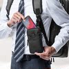 日本SANWA肩带用手机包尼龙防水多功能小包轻便腰包简约竖款百搭