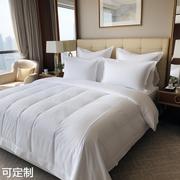 酒店布草四件套贡缎加密床单被罩简约棉床上用品南通四件套