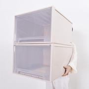 抽屉式收纳箱塑料透明衣柜收纳盒，衣物储物柜子衣服收纳神器整理箱