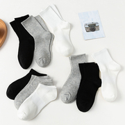 “挑战底线的价格，还是独立包装的”黑白灰纯色袜子女士中筒袜