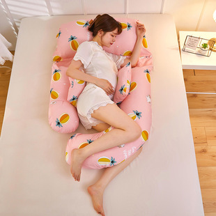 孕妇枕头侧睡护腰枕托腹u型，枕芯孕妇用品妈妈睡觉多功能抱枕靠枕