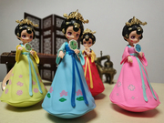 大唐网红不倒翁小姐姐西安兵马俑旅游纪念品中国古风娃娃少女摆件
