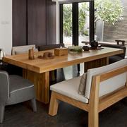 实木茶几茶台长桌现代简约功夫茶桌椅组合小户型长方形中式茶艺桌