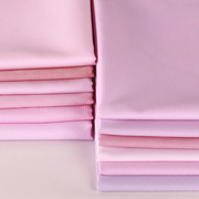 纯棉粉红色布料平斜纹提花棉布，结婚衬衫连衣裙，全棉厚面料被里