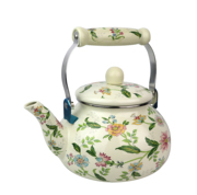 搪瓷烧水壶搪瓷，茶壶怀旧搪瓷壶，煮水壶平底壶