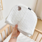 婴儿枕头新生儿云片枕0-12个月，初生宝宝平头枕四季通用防吐奶枕垫