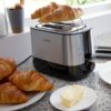 德国philipshd2637toaster烤面包机，吐司机可调烘烤水平