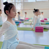 夏季儿童舞蹈服女锦纶白色练功吊带中国舞女孩培训班体操服艺考服