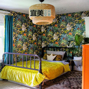 科恩森壁纸壁画创意猴子墙纸客厅卧室电视背景墙纸装饰无缝整张布