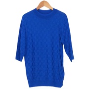lapora丽莫品牌，撤柜折扣女装气质，时尚休闲深蓝针织衫a3-908f