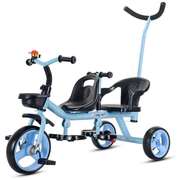 脚踏车坐儿童婴儿手推车二胎轻便双人宝宝童车推车三轮车双胞胎