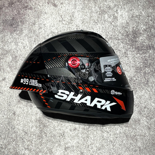 DDT鲨鱼SHARK Race-R ProLorenzo洛伦佐大尾翼碳纤维摩托赛车头盔