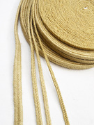 猫抓扁加厚黄麻绳子手工diy编织凹带装饰厚底，凉鞋底材料复古麻绳
