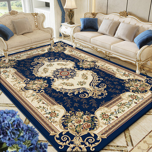 东升欧式客厅茶几毯沙发，地毯轻奢卧室床边垫中式美式家用加厚地垫