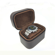 手表盒子单个高档腕表盒首饰盒名表收纳盒便捷男女款表盒高档皮质