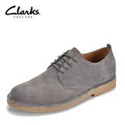 Clarks其乐男鞋真皮系带工装鞋时尚休闲耐磨防滑沙漠鞋男单鞋