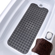 PVC浴室防滑垫带吸盘洗手间厕所防滑脚垫洗澡防摔浴缸垫