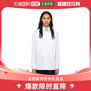 香港直邮潮奢 Jil Sander 吉尔 桑达 男士白色口袋衬衫