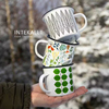 北欧Pluto凉亭搪瓷茶杯304钢保温壶茶漏坐垫马克杯咖啡杯创意精致