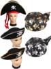 万圣节服装幼儿园演出头饰化妆舞会海盗船长装扮加勒比海盗帽子
