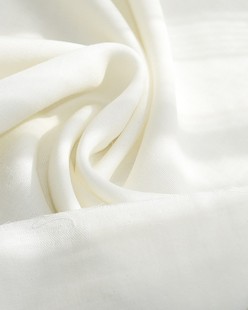 白色竹棉竹纤维双层纱布布料，做睡袋方巾三角巾，隔汗巾盖毯微瑕布料