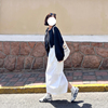 日系工装风高腰白色半身裙女夏季港风小众高级感显瘦遮肚子包臀裙
