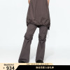 设计师品牌CAYLA24春夏膝盖打褶裤休闲褶皱长裤