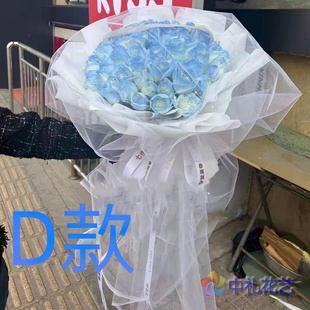 生日求婚祝寿白玫瑰上海花店送花松江区嘉定区南汇区同城鲜花速递