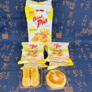 越南特产进口新华园(新华园)蛋黄，榴莲饼440克(4小包x110克)糕点猫山王