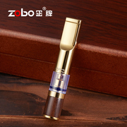 zobo正牌烟嘴微孔过滤器，循环型可清洗男女士，檀木实木微孔滤嘴烟具