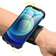 vup可旋转手机腕包户外运动腕带，跑步健身骑行手机，包通用(包通用)华为苹果