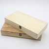 木盒实木复古桌面收纳盒木质包装盒茶盒定制长方形翻盖木盒子