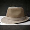男士遮阳帽中老年爸爸礼帽老头，帽子夏季防晒户外透气太阳帽凉帽