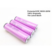 三星186502600mah26ffmjm3.7v带保护板锂电池手电筒锂电池