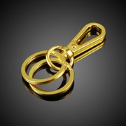 男女腰挂汽车钥匙扣金属不锈钢钥匙链圈环锁匙扣挂件个性配件配饰