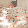 宝宝浴巾包巾婴儿纯棉纱布竹纤维，新生儿婴儿襁褓包被盖毯超薄单层
