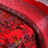 杭州丝绸婚庆床品织锦缎结婚床罩床裙床盖床单风景百子图龙凤呈祥