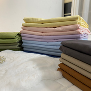 尼迈仑 全棉水洗棉被套纯棉单件被子套双人200x230被罩纯色简约