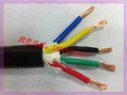电线电缆1平方五芯护套线rvv5*1mm电源线