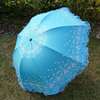 防晒雨伞少女蕾丝公主超轻折叠晴雨两用蘑菇伞形学生软妹遮太阳伞