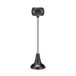 奥尼A25高清1080p台式电脑摄像头立式自动对焦带麦克风Led灯教学